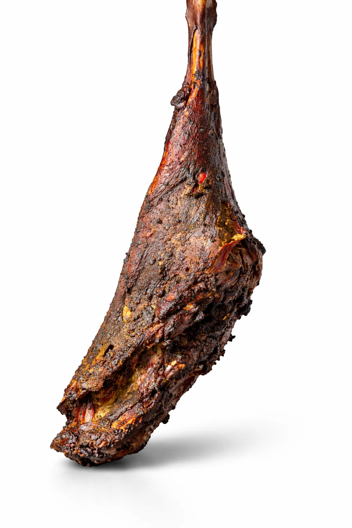 Gigot d'agneau fumé 3 kg avant fumage/ sur commande 48h en avance !